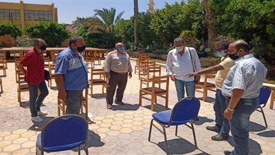 أحمد عواض يتفقد قصر ثقافة مطروح استعدادا لانطلاق الأنشطة