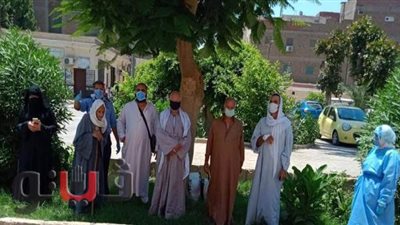 تعافي 7 مصابين بكورونا وخروجهم من المستشفى ببني سويف