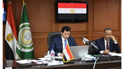 أشرف صبحي يشهد افتتاح اجتماع مجلس وزراء الشباب والرياضة العرب | صور