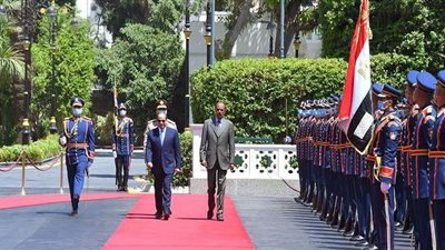 السيسي يستقبل رئيس إريتريا بقصر الاتحادية ويبحثان تعزيز التعاون | فيديو