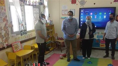 وكيل تعليم الغربية يتابع المقابلات الشخصية للمتقدمين للمدارس الدولية