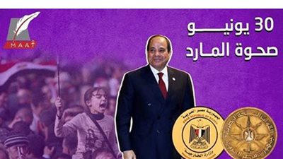 ماعت: السيسي نقل  مصر من مرحلة الاستقطاب والعزلة للبناء والتنمية