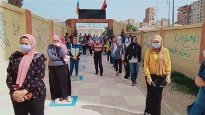 فتح لجان الثانوية العامة أمام الطلاب في خامس  أيام الامتحانات