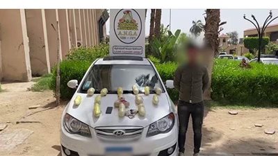 القبض على  5 عناصر إجرامية بحوزتهم كمية من البانجو  بالشرقية