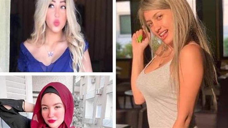 بعض فتيات التيك توك
