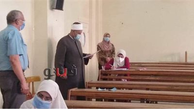 نائب رئيس جامعة الأزهر: يتابع سير الامتحانات بكلية الاقتصاد المنزلي| صور