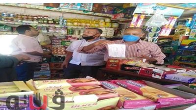 حملة شاملة للمرور على المحال والأسواق والشوارع بالقنطرة شرق | صور