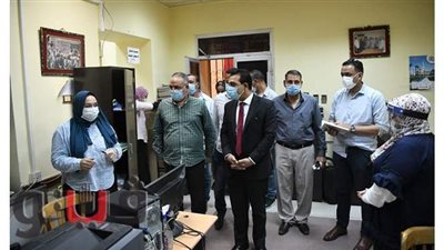 الدكتور حازم عمر يتفقد المركز التكنولوجي بنجع حمادي | صور