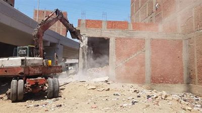 تنفيذ 19 قرار إزالة لتعديات على أملاك الدوله خلال حملة بالغربية