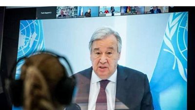 جوتيريش يندد بـالتدخل الأجنبي غير المسبوق في ليبيا