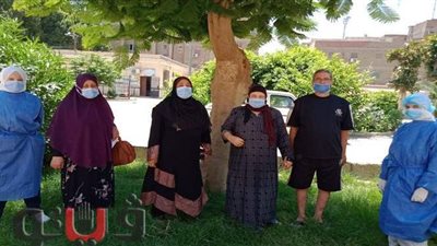 تعافي 5 مصابين بكورونا وخروجهم من عزل مستشفى الحميات ببني سويف