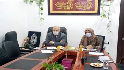 نائب محافظ القليوبية تناقش مشروعات المياة والصرف الصحي