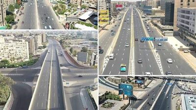 10 معلومات عن محور الدائري جوزيف تيتو النصر عقب افتتاحه وتشغيله | صور