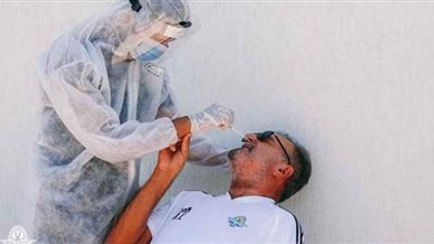 بالصور.. بيراميدز يجري المسحة الثالثة لفيروس كورونا