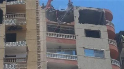 إزالة ٣٦ حالة بناء مخالف بالجيزة