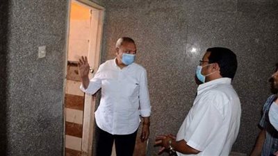 محافظ القليوبية يتفقد مستشفى كفر شكر المركزي لاستقبال مرضى كورونا