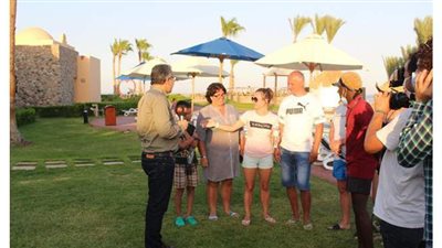 بداية عودة السياح إلى بلادها بعد انتهاء رحلاتهم بجنوب سيناء والبحر الأحمر