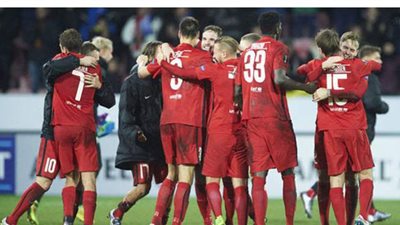 ميتيلاند يفوز على كوبنهاجن 1/3 بحضور الجماهير ويتوج بالدوري الدنماركي