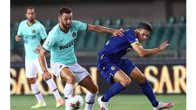 انتر ميلان يسقط في فخ التعادل أمام هيلاس فيرونا بالدوري الإيطالي