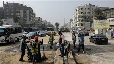 غلق جزئى لشارع الهرم 4 أيام لتنفيذ أعمال نقل مرافق مترو الأنفاق