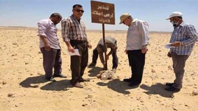 استرداد 393 فدان أملاك دولة بمركز ي العدوة ومطاي بالمنيا