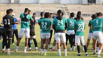المصري يستأنف تدريباته بعد سلبية المسحة الثالثة |صور