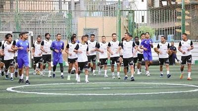 تدريب صباحي بالجيمانزبوم للاعبي المصري | صور