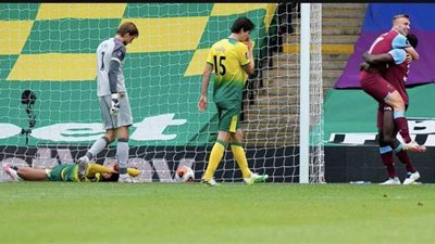 رسمياً.. نوريتش سيتي أول الهابطين في الدوري الإنجليزي