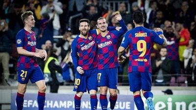 ميسي وجريزمان يقودان هجوم برشلونة أمام بلد الوليد