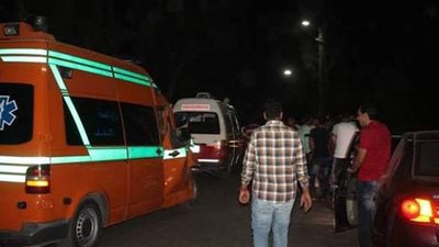 مصرع شخص وإصابة آخر في حادثين بالوادي الجديد