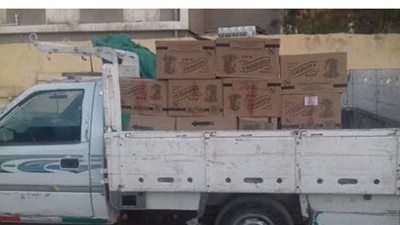 ضبط ٦٤٠٠ علبة سجائر مجهولة المصدر قبل طرحها في أسواق الفيوم