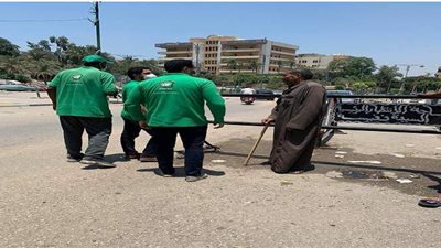 التضامن تنقذ مسنا تشرد في الشارع 17 عاما بسبب قرار إزالة