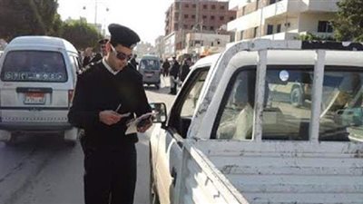 أجهزة الامن تضبط  2049 سائق نقل جماعى لعدم الالتزام بارتداء الكمامات الواقية