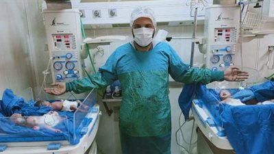 سيدة تضع 4 توائم في مستشفى الأقصر الدولي