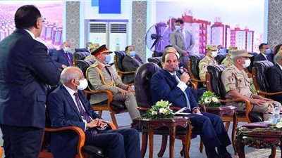 السيسى يفتتح الأسمرات ٣ ومشروعات إسكان بالمدن الجديدة..يكلف بإجراء تصور لمدينة سانت كاترين .. ومنع النمو العشوائي