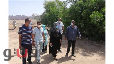 إزالة 15 حالة تعد  على الحدائق العامة والشوارع بعمارات أبو النصر  في سفاجا