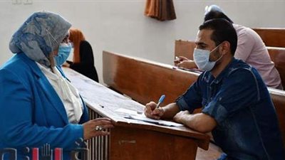 2442 طالباً وطالبة يؤدون الامتحانات اليوم بجامعة قناة السويس | صور