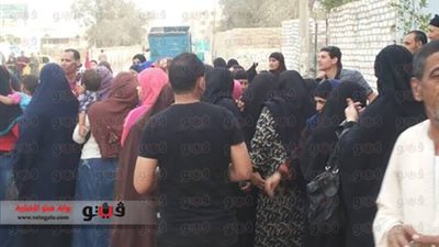 بالصور.. إقبال غير مسبوق بقرى الفيوم في ثاني أيام الانتخابات