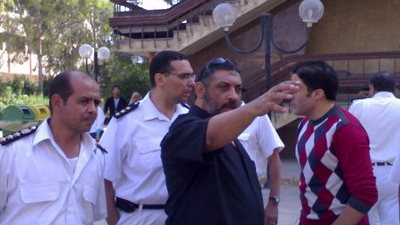 الأهالي يتصدون لمحاولة اقتحام قسم شرطة روض الفرج