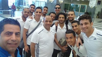 بعثة الاتحاد السكندري تعود من أسوان لمطار القاهرة