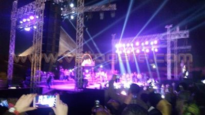 بدء احتفالية العيد القومي للجيزة بالصوت والضوء