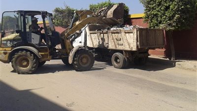 بالصور.. حملة نظافة موسعة في القليوبية