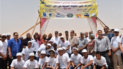 بالفيديو والصور.. محافظ الفيوم يشهد الاحتفال باليوم العالمي للبيئة
