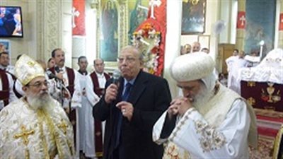 بالفيديو.. محافظ الغربية يهنئ الأقباط بعيد الميلاد المجيد