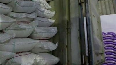 ضبط سائقين في الشرقية حاولا تهريب 20 طن أرز