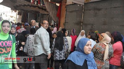 بالصور.. توافد المواطنين على لجان الانتخابات بالإسكندرية