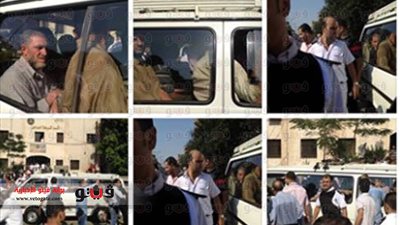 بالصور.. القبض على شبيحة المعزول يحملون أسلحة داخل ميكروباص بشبرا