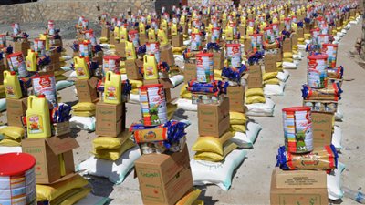 توزيع 5 آلاف كرتونة على القرى الأكثر فقرًا بشهر رمضان بالشرقية