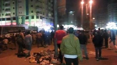 إرهابيو المعزول يحاولون اقتحام قسم شرطة شبرا الخيمة