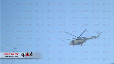 مروحيات عسكرية تحلق فى سماء قنا لتأمين الانتخابات الرئاسية